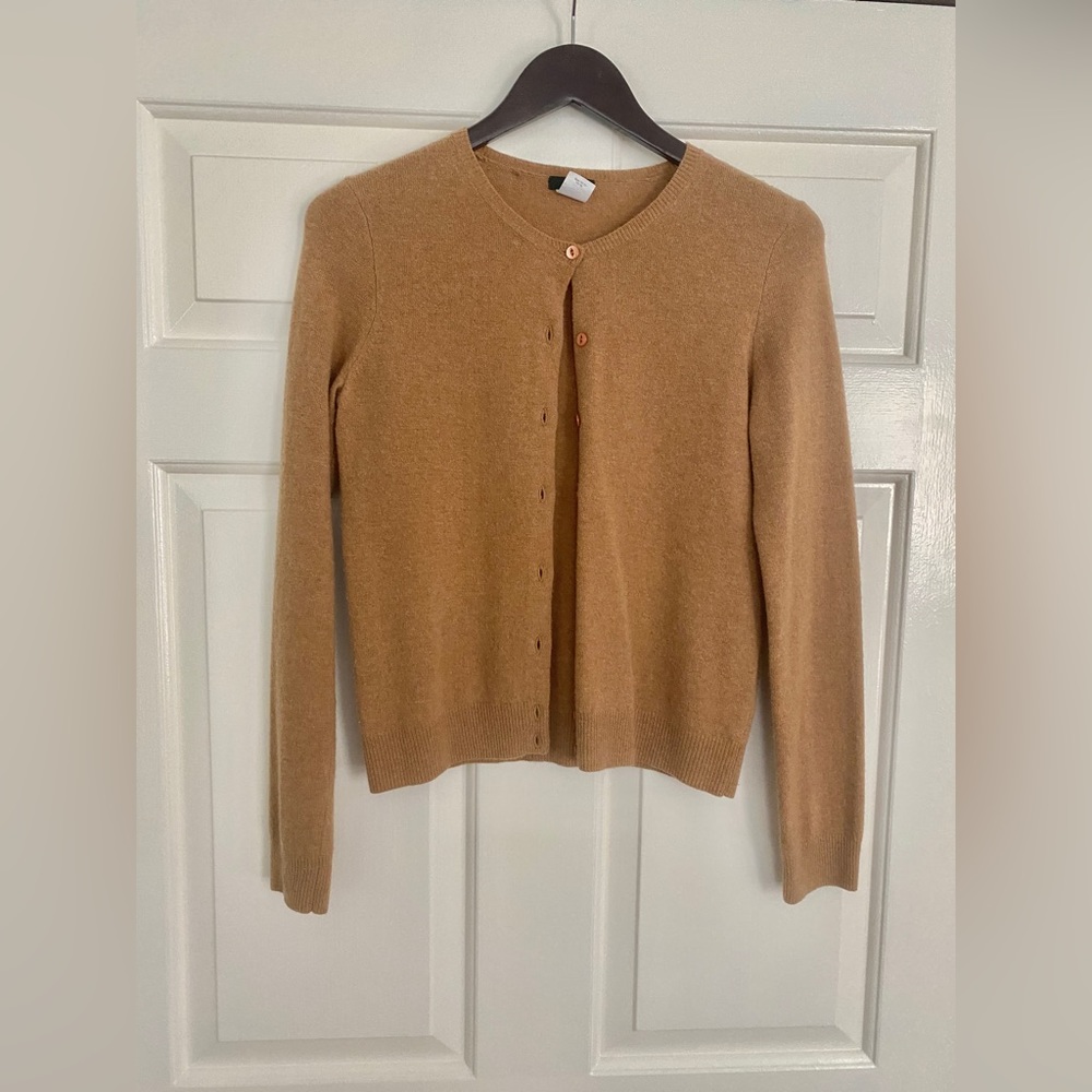 J Crew cashmere wool cardigan